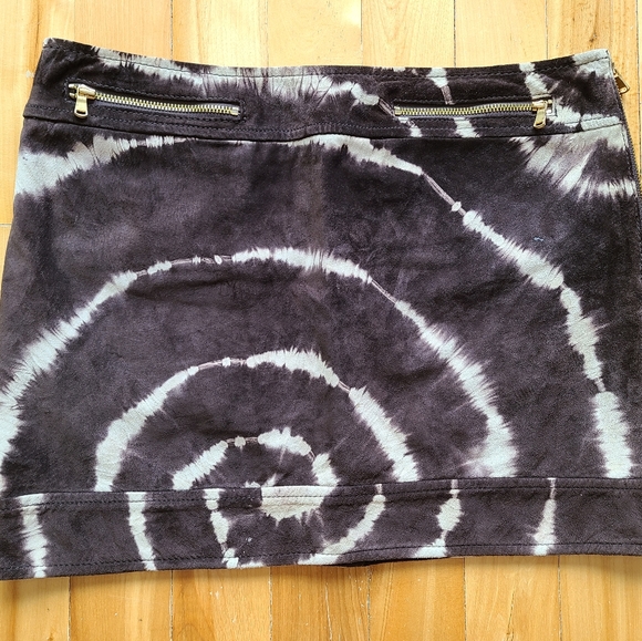 Rachel Roy Leather Mini Skirt - Picture 7 of 11